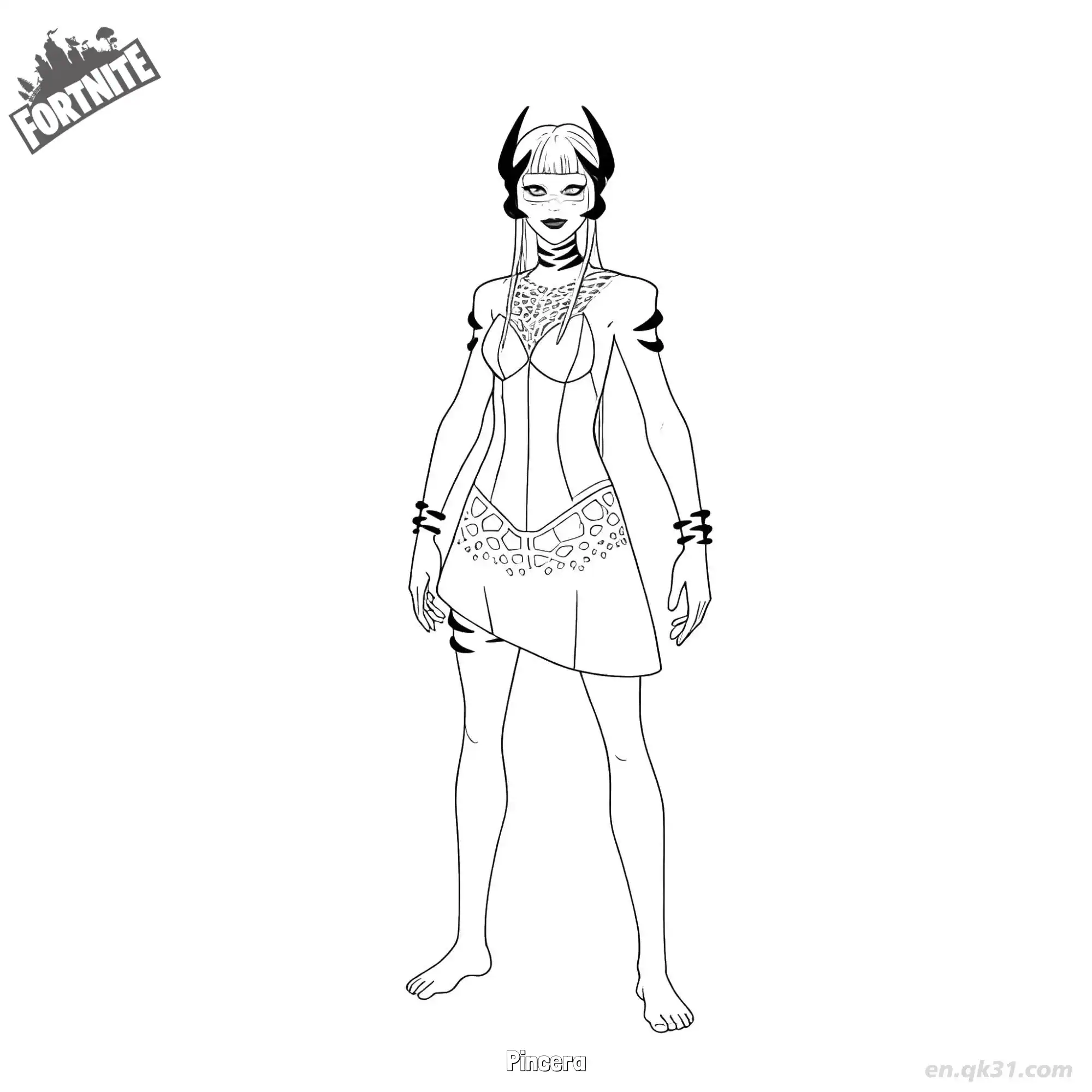 免费 品酒师 02简笔画 素描 涂鸦 - 免费可打印堡垒之夜 下载PDF 简笔画涂色页